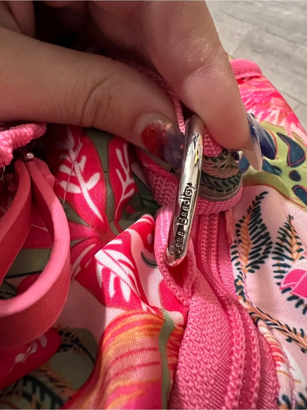 Vera Bradley Soft Cooler Bag Rainforest Canopy